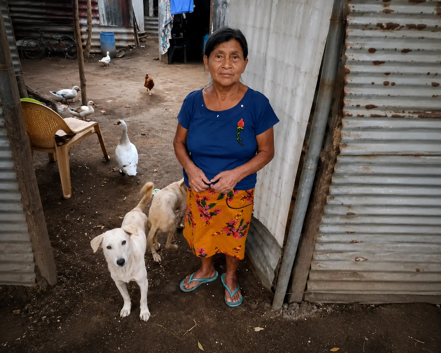 Familia apoyada por Paraíso 503 para el cuidado de sus animalitos